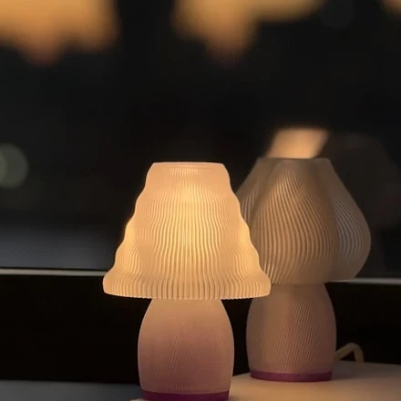 Lampe efter eget design